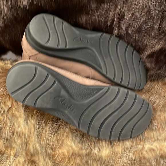 Clarks women’s shoe size 9 1/2 brown leather - Picture 4 of 4